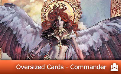 Oversized cards - commander